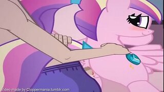 Cadance ჰქონდა მძიმე ღამე სავსე sex - ჩემი პატარა Pony