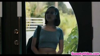 Seksi masseuse scissoring jeung nya lesbian costumer